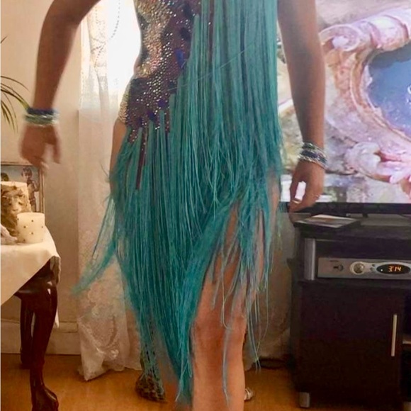 Latin Competition Dress - Picture 7 of 7